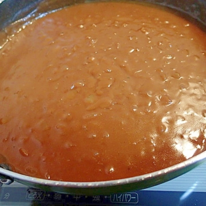 フライパンで ❤タマネギだけ!カレー❤